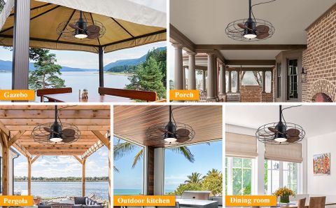 Expert guide to selecting pergola-compatible ceiling fan systems